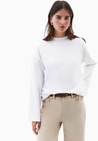 Women White Cotton Oversize T-Shirt
