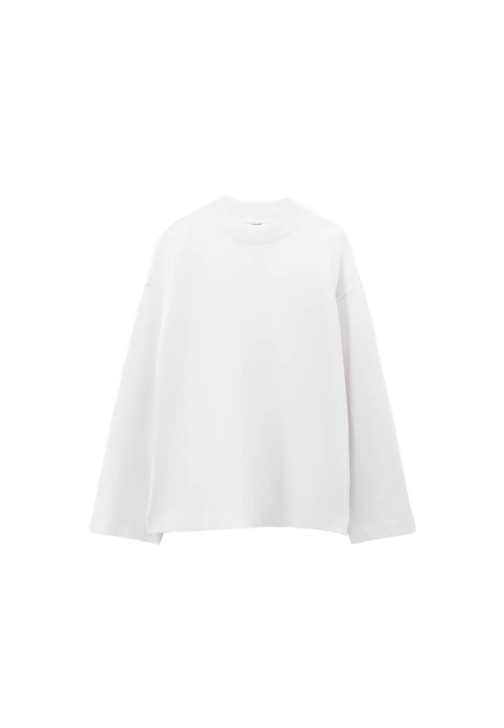 Women White Cotton Oversize T-Shirt