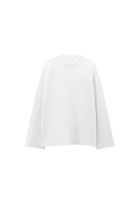 Women White Cotton Oversize T-Shirt
