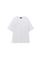 Women White Cotton Oversized T-Shirt