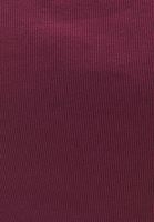Women Purple Cotton Boat Neck T-Shirt