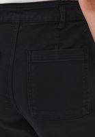 Bayan Siyah Ultra Yüksek Bel Wide-Leg Pantolon