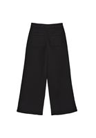 Women Black Ultra High Waist Wide-Leg Trousers