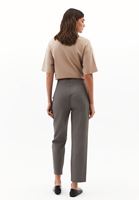 Bayan Gri Ultra Yüksek Bel Carrot-Fit Pantolon