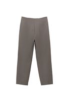 Bayan Gri Ultra Yüksek Bel Carrot-Fit Pantolon