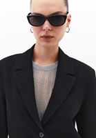 Bayan Siyah Oversize Blazer Ceket
