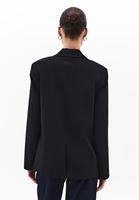 Bayan Siyah Oversize Blazer Ceket