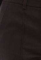 Bayan Kahverengi Yüksek Bel Bootcut Pantolon