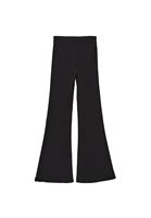 Bayan Siyah Ultra Yüksek Bel Flare Pantolon ( TENCEL™ )