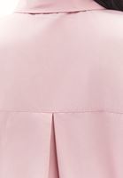 Bayan Pembe Loose-Fit Poplin Gömlek