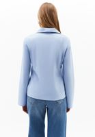 Bayan Mavi Slim-Fit Gömlek