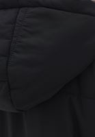 Bayan Siyah Kapitoneli Uzun Mont