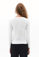 Women Cream Button-Detail T-Shirt