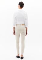 Bayan Bej Yüksek Bel Skinny-Fit Pantolon ( TENCEL™ )