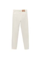 Bayan Bej Yüksek Bel Skinny-Fit Pantolon ( TENCEL™ )