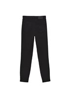 Bayan Siyah Yüksek Bel Skinny-Fit Pantolon ( TENCEL™ )