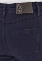 Bayan Lacivert Yüksek Bel Skinny-Fit Pantolon ( TENCEL™ )