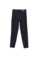 Women Navy High Waist Skinny-Fit Trousers (TENCEL™)