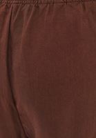Bayan Kahverengi Keten Karışımlı Balon Pantolon ( TENCEL™ )