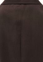 Bayan Kahverengi Keten Karışımlı Blazer Ceket ( TENCEL™ )