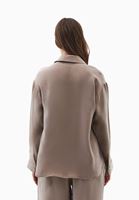 Bayan Kum Beji Loose-Fit Gömlek ( TENCEL™ )