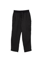 Bayan Siyah Yüksek Bel Straight-Fit Pantolon ( TENCEL™ )