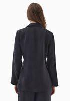 Bayan Siyah Bağlamalı Blazer Ceket ( TENCEL™ )