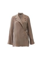 Bayan Kum Beji Bağlamalı Blazer Ceket ( TENCEL™ )