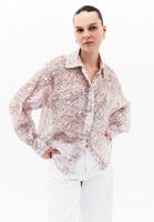 Bayan Çok Renkli Cep Detaylı Gömlek ( TENCEL™ )