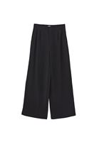 Women Black Ultra High Waist Trousers (TENCEL™)