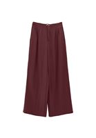Women Bordeaux Ultra High Waist Trousers (TENCEL™)
