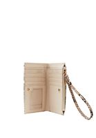 Women Beige Textured Wallet