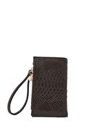 Women Brown Textured Wallet