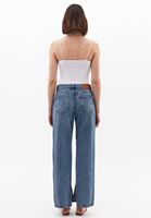 Women Blue Mid-Rise Straight Fit Jeans