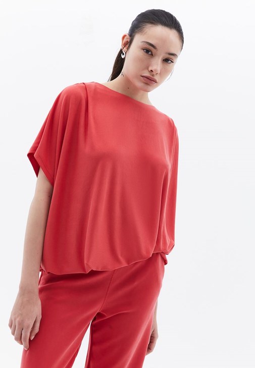 Modal Oversize Tişört ve Modal Pantolon Kombini