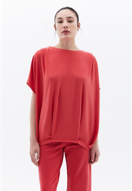 Modal Oversize Tişört ve Modal Pantolon Kombini