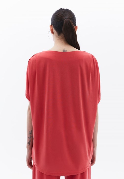 Modal Oversize Tişört ve Modal Pantolon Kombini