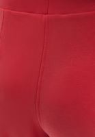 Women Red High Rise Straight Fit Pants