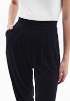 Women Black High Rise Jogger Pants