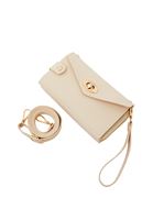 Women Beige Crossbody Phone