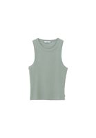 Halter Yaka Atlet ve Keten Pantolon Kombini