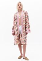 Women Mixed Linen Blended Kimono