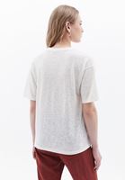 Keten Oversize Tişört ve Pantolon Kombini