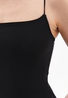 Women Black Modal Strap Tank Top