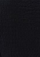 Women Black Modal Accessory Detailed Blouse