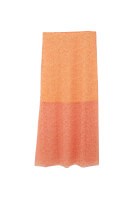 Women Mixed High-Waisted Ruched Skirt