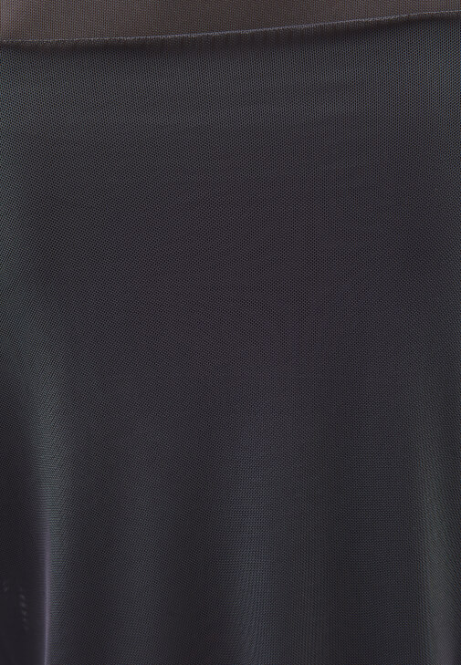 Oversize Tül Bluz ve Balon Pantolon Kombini