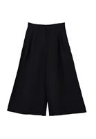 Culotte Pantolon ve Poplin Gömlek Kombini