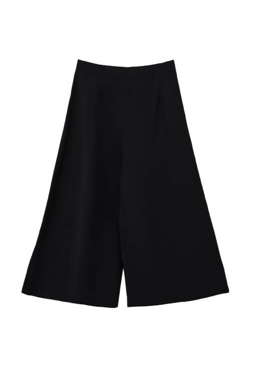 Culotte Pantolon ve Poplin Gömlek Kombini