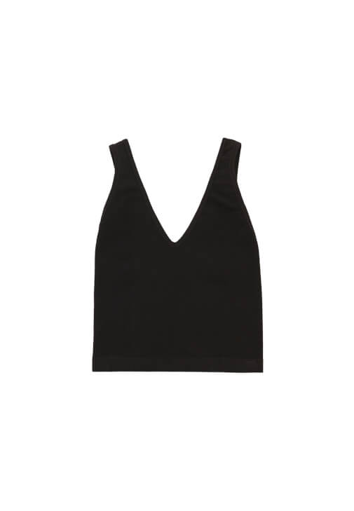 Seamless Crop Top ve Boyfriend Pantolon Kombini